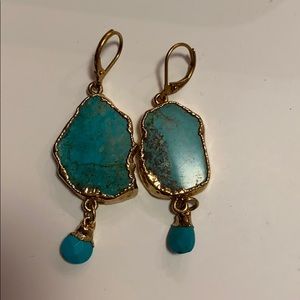 Turquoise earrings